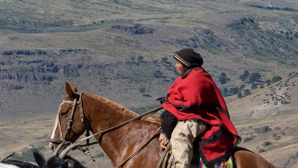 Gaucho argentino a cavallo